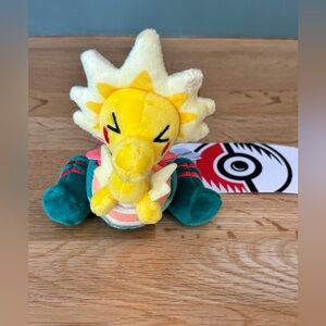 Pokémon Center Dracozolt Plush 2021 Authentic Rare Fossil Pokémon NWT